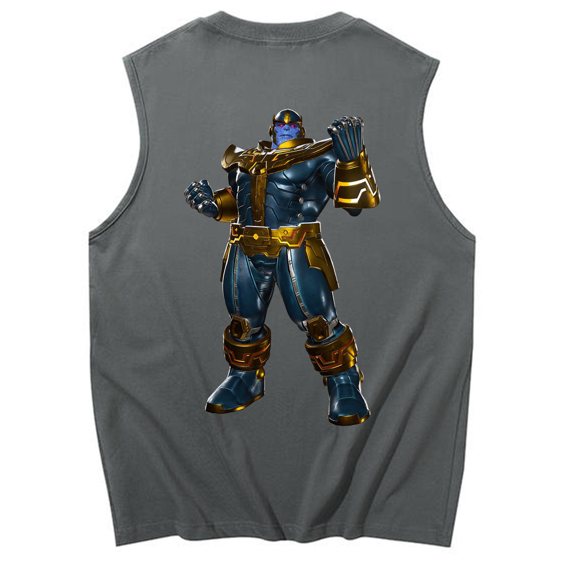（画像用） アベンジャーズ The Avengers コットン100％タンクトップ（背面プリント）